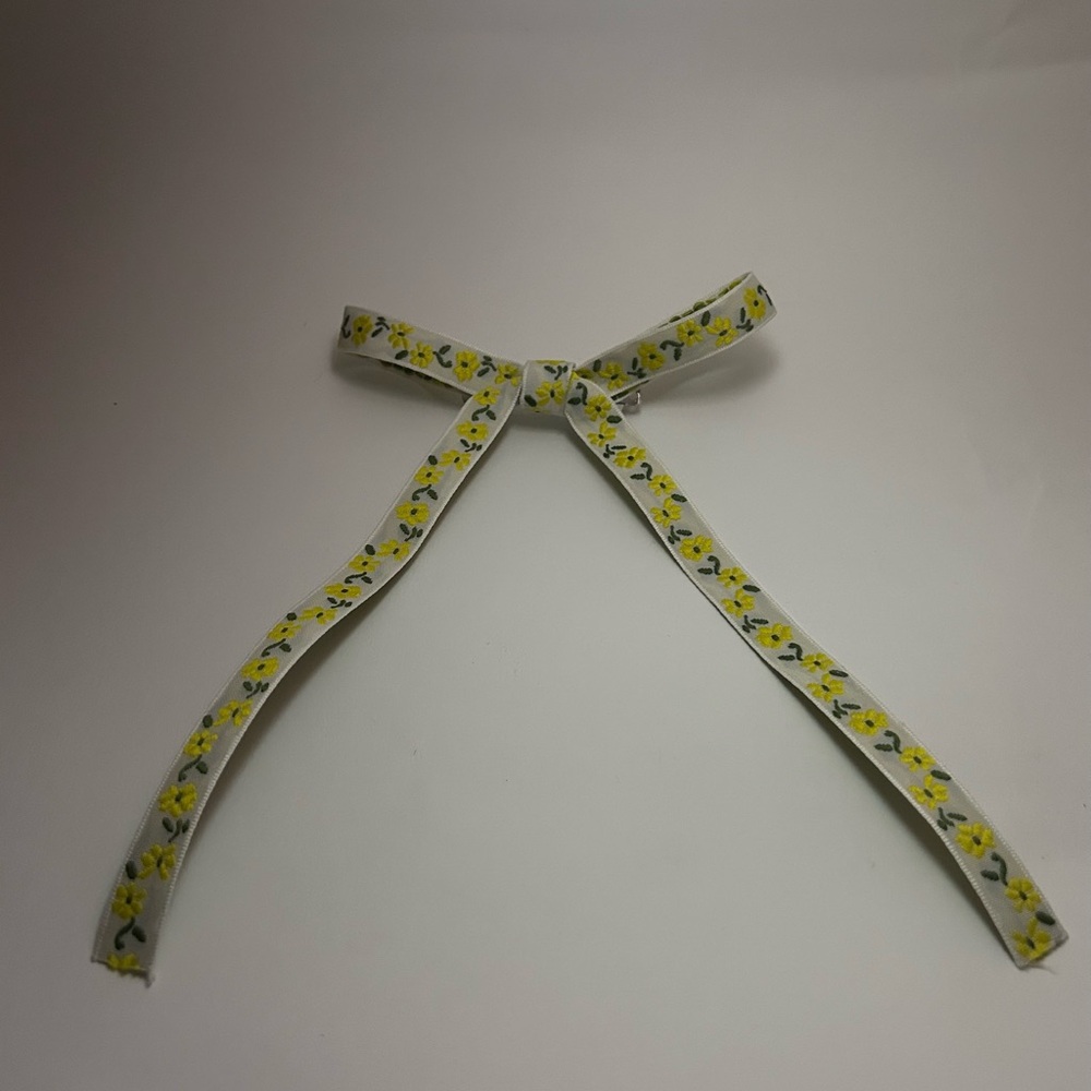 Floral Yellow and Green Belt